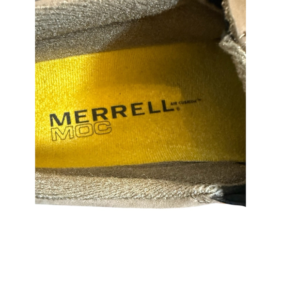 Merrell Jungle Moc Nubuck Slip-On Shoes Tan Size 10 - Picture 4 of 6